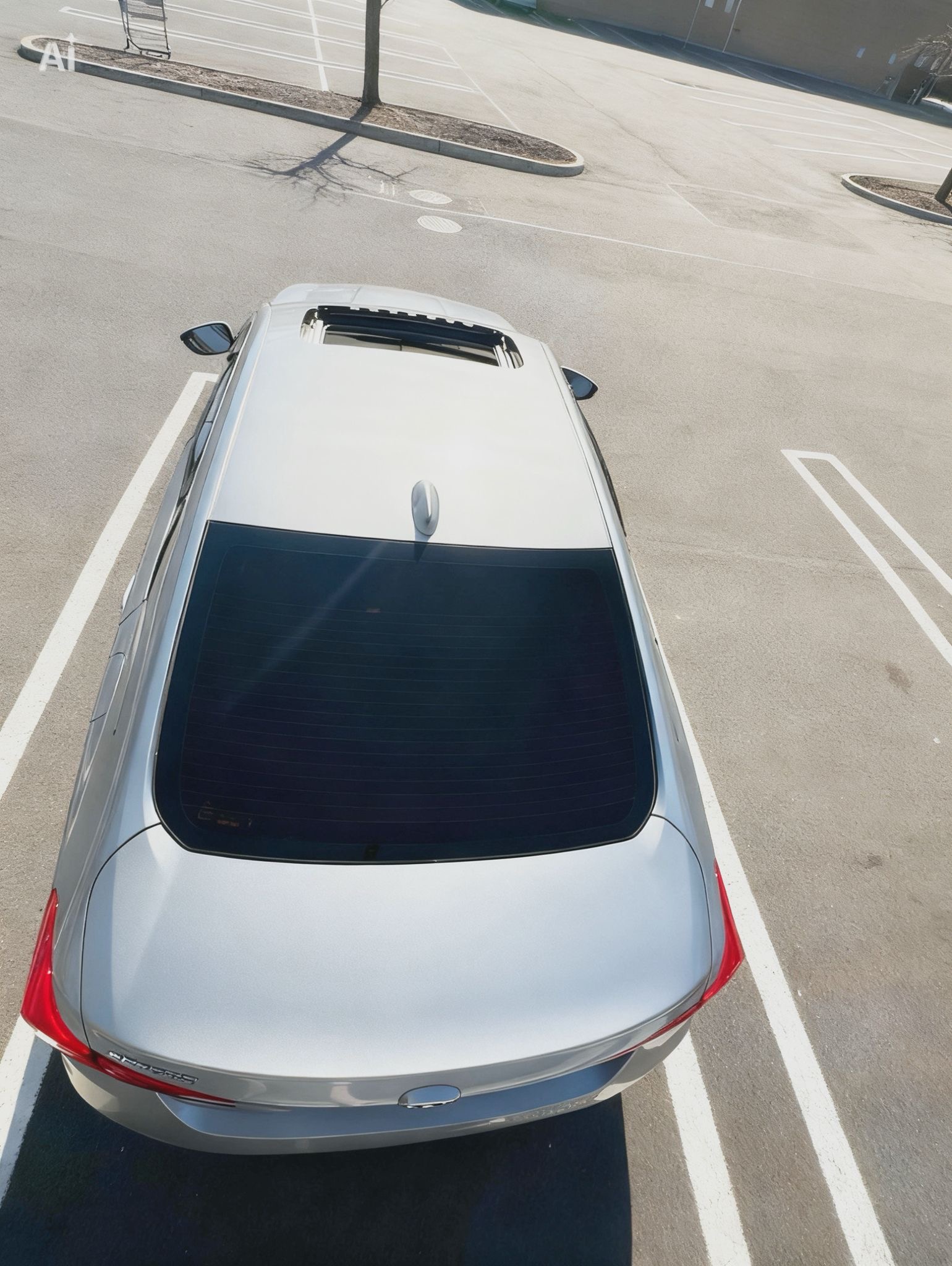 Honda Accord EX-L top-down roof and moonroof view