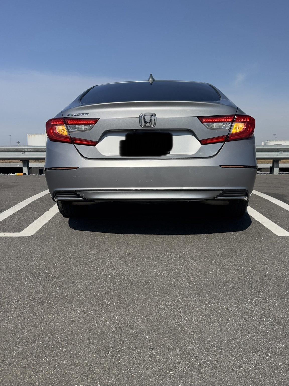 Honda Accord EX-L rear view with taillights